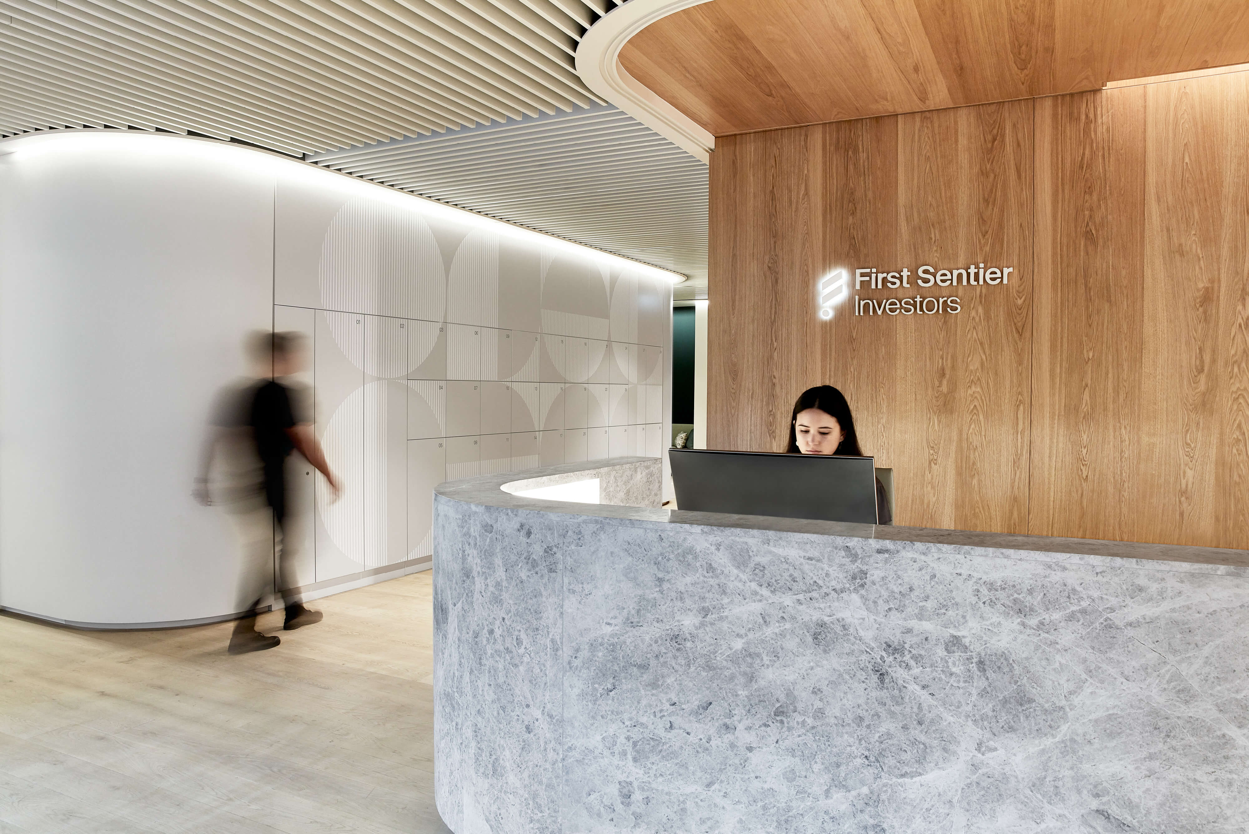 First Sentier Investors 01 Signage And Wayfinding Brand ID