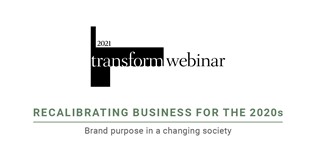 Recalibrating business for the 2020s: Brand purpose in a changing society *RECORDING AVAILABLE*