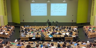 University lecture hall