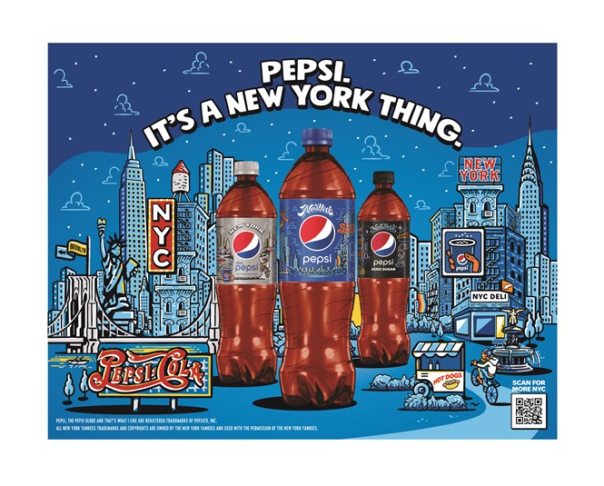 Pepsi NYC Packaging KV