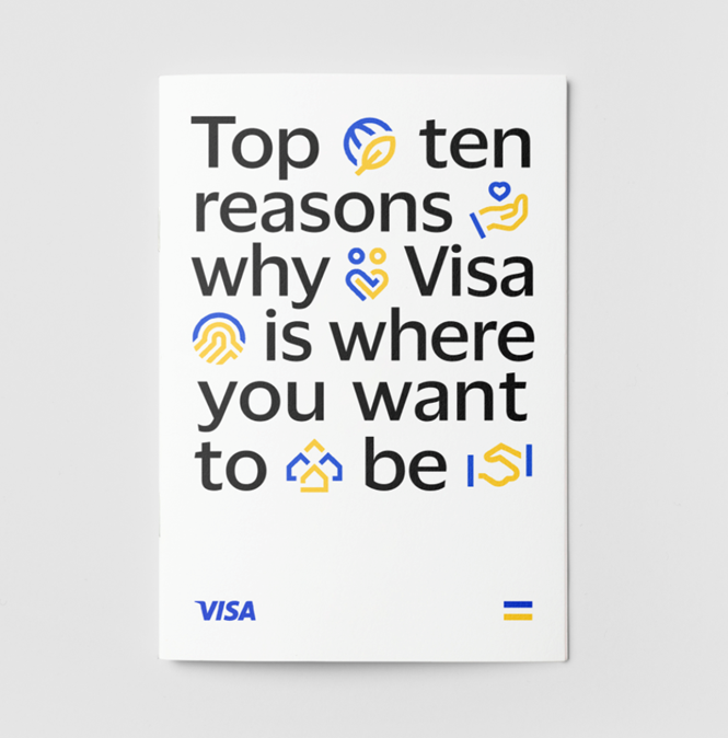 Visa Typography