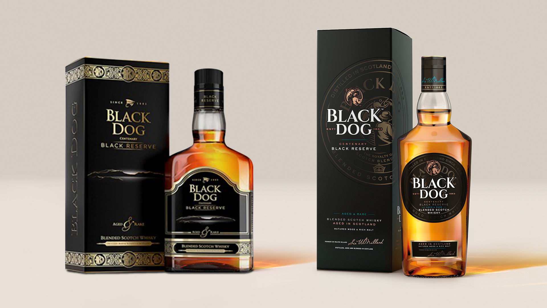Black Dog Whisky Wallpaper