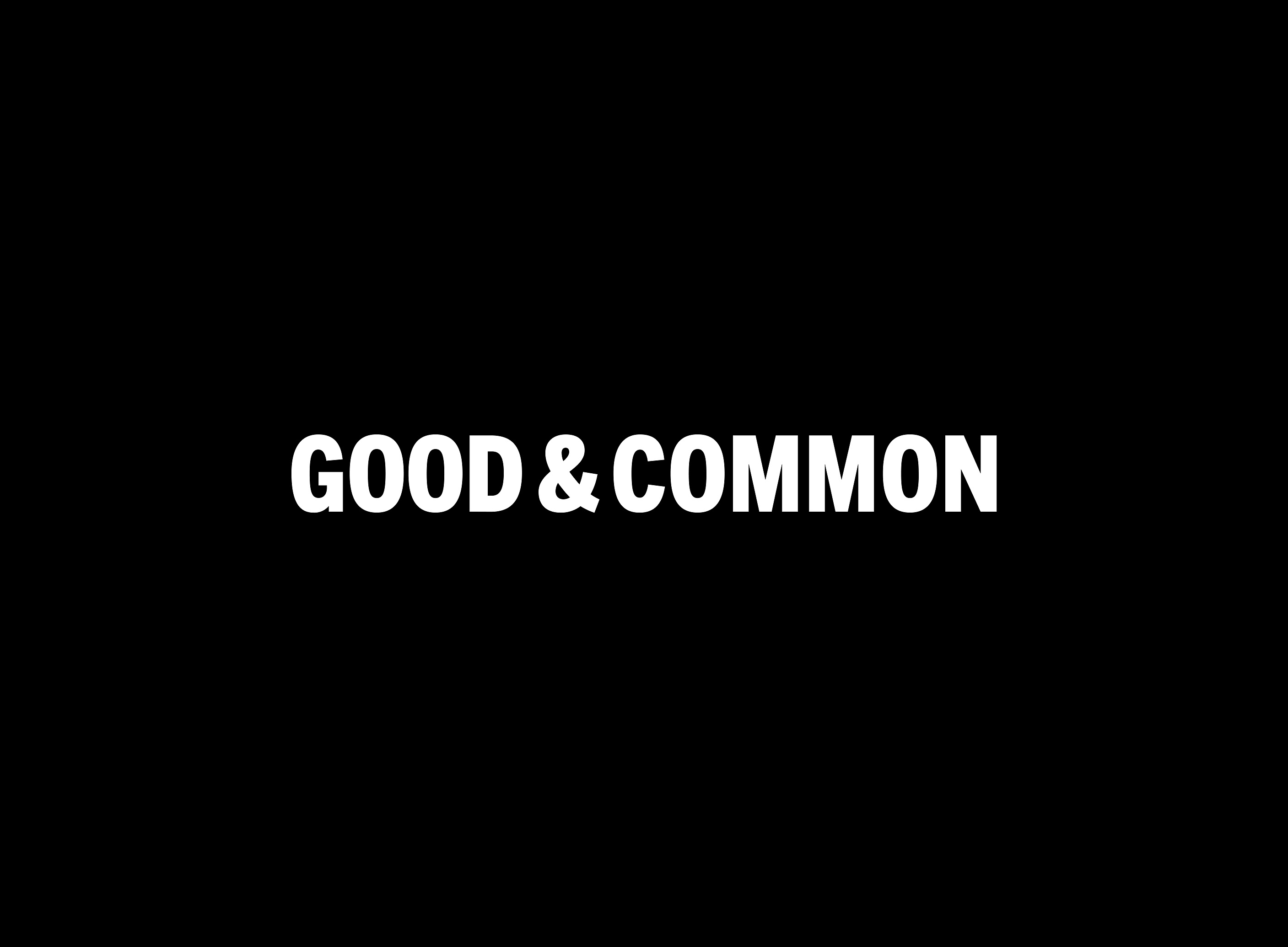 Good Common Logo Wordmark (1)