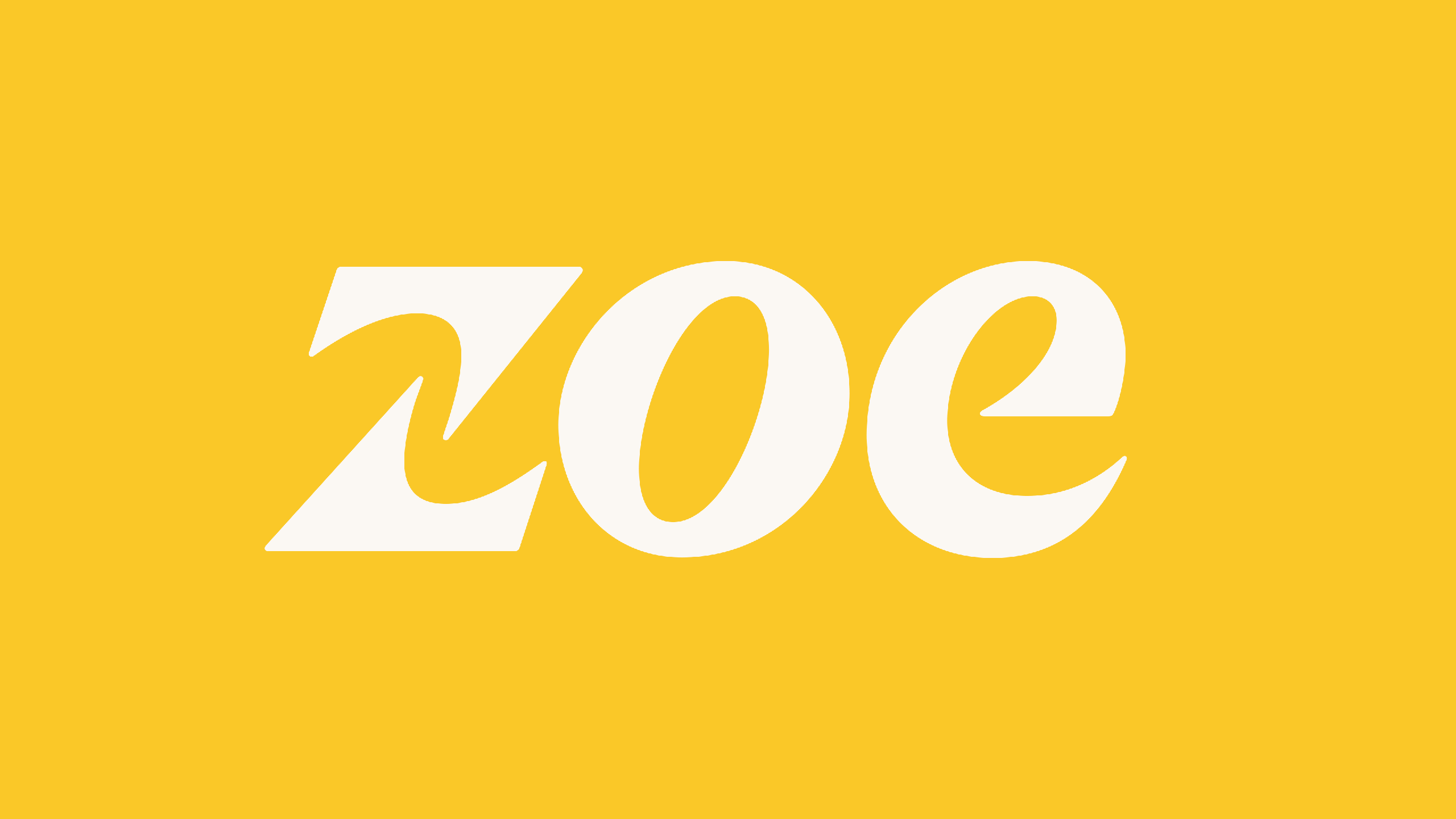 11 Zoe Logo Ragged Edge