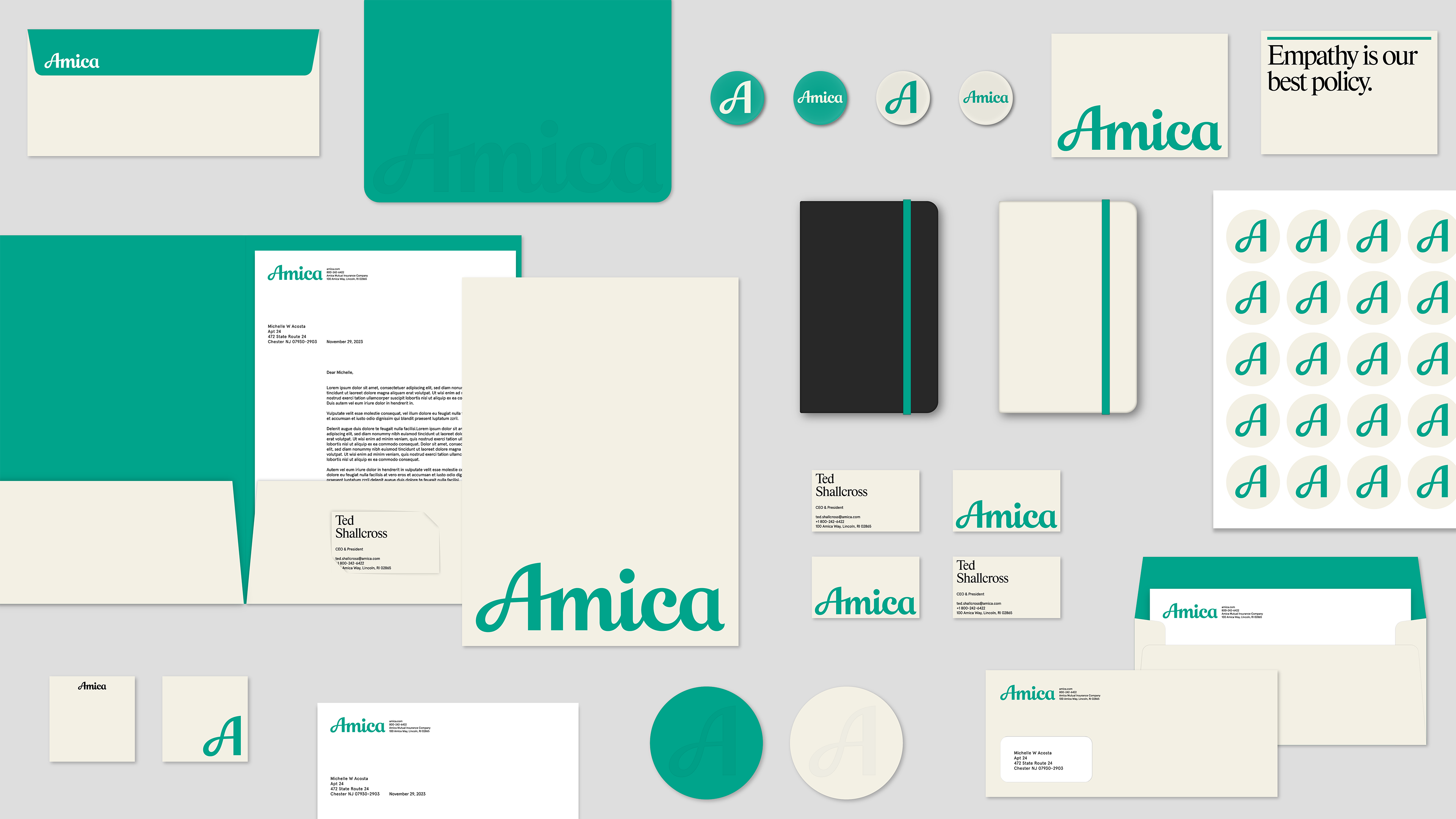 Amica Stationery