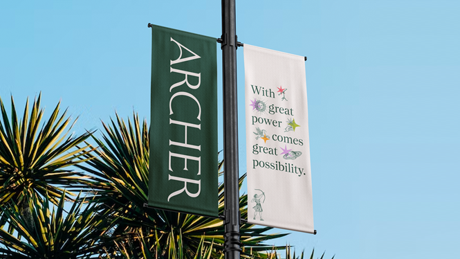 ARCHER Banners