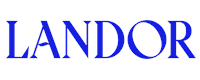 Landor Logo WM Pos Blue RGB