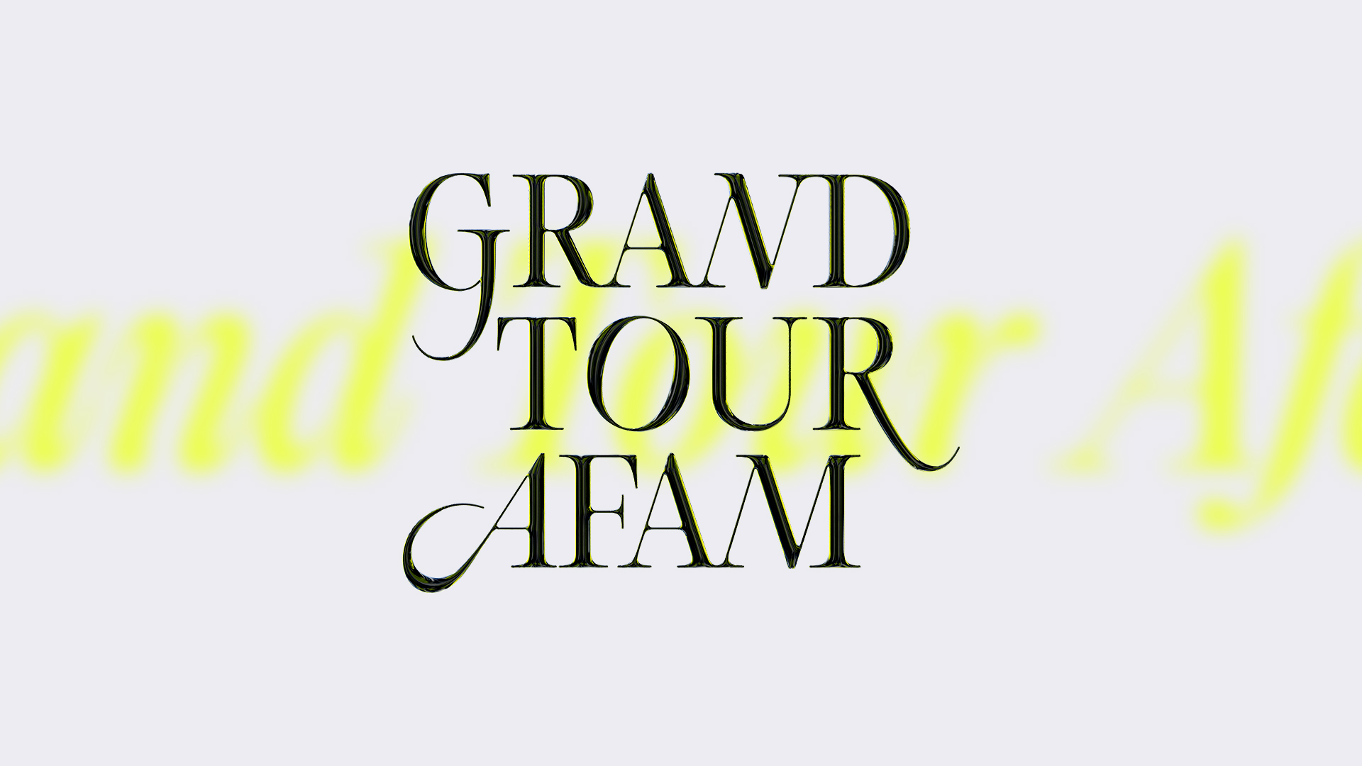 1 Grand Tour AFAM Cover
