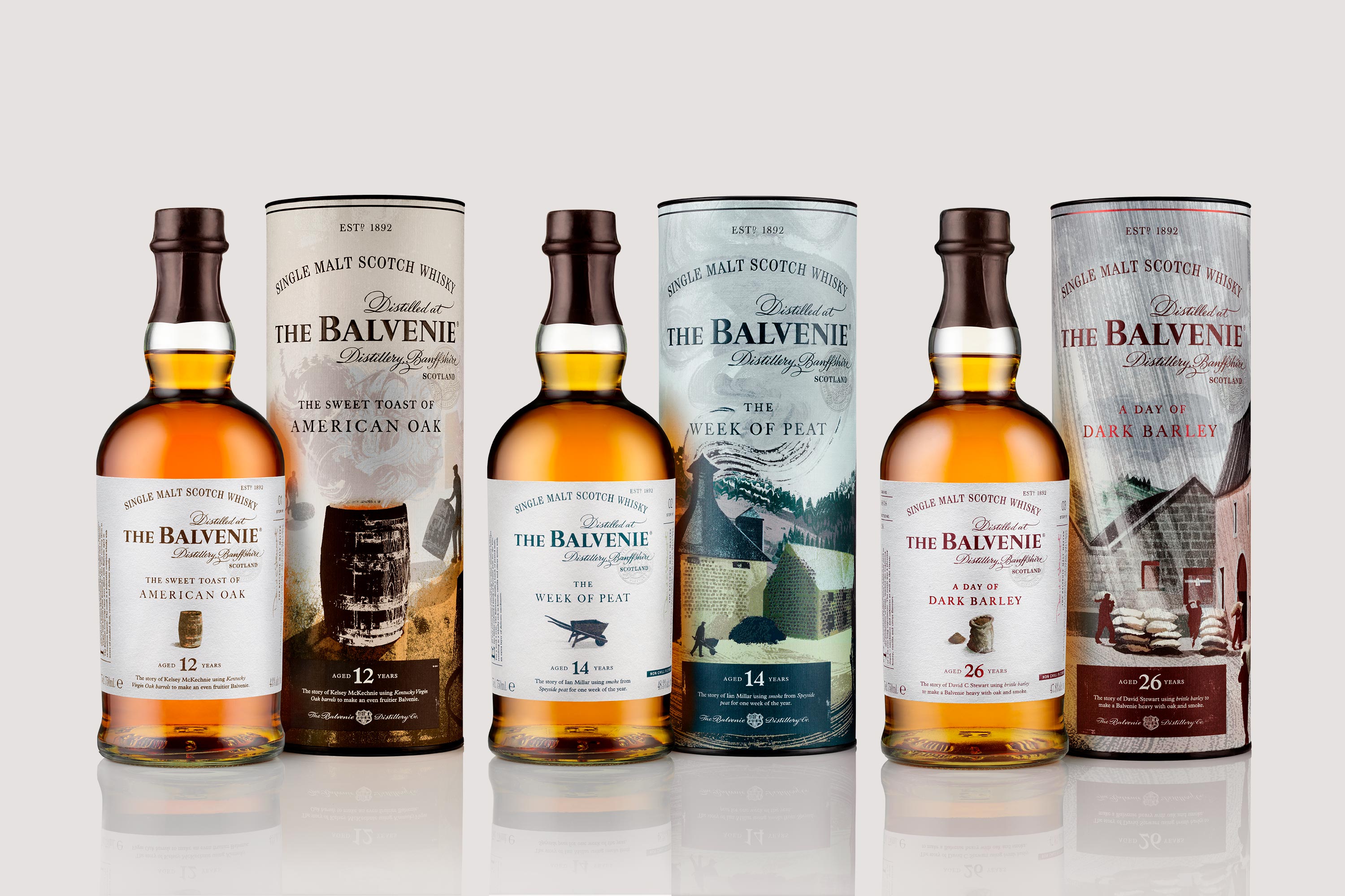 Here Design, BALVENIE_STORIES_RANGE_PACKSHOT.jpg