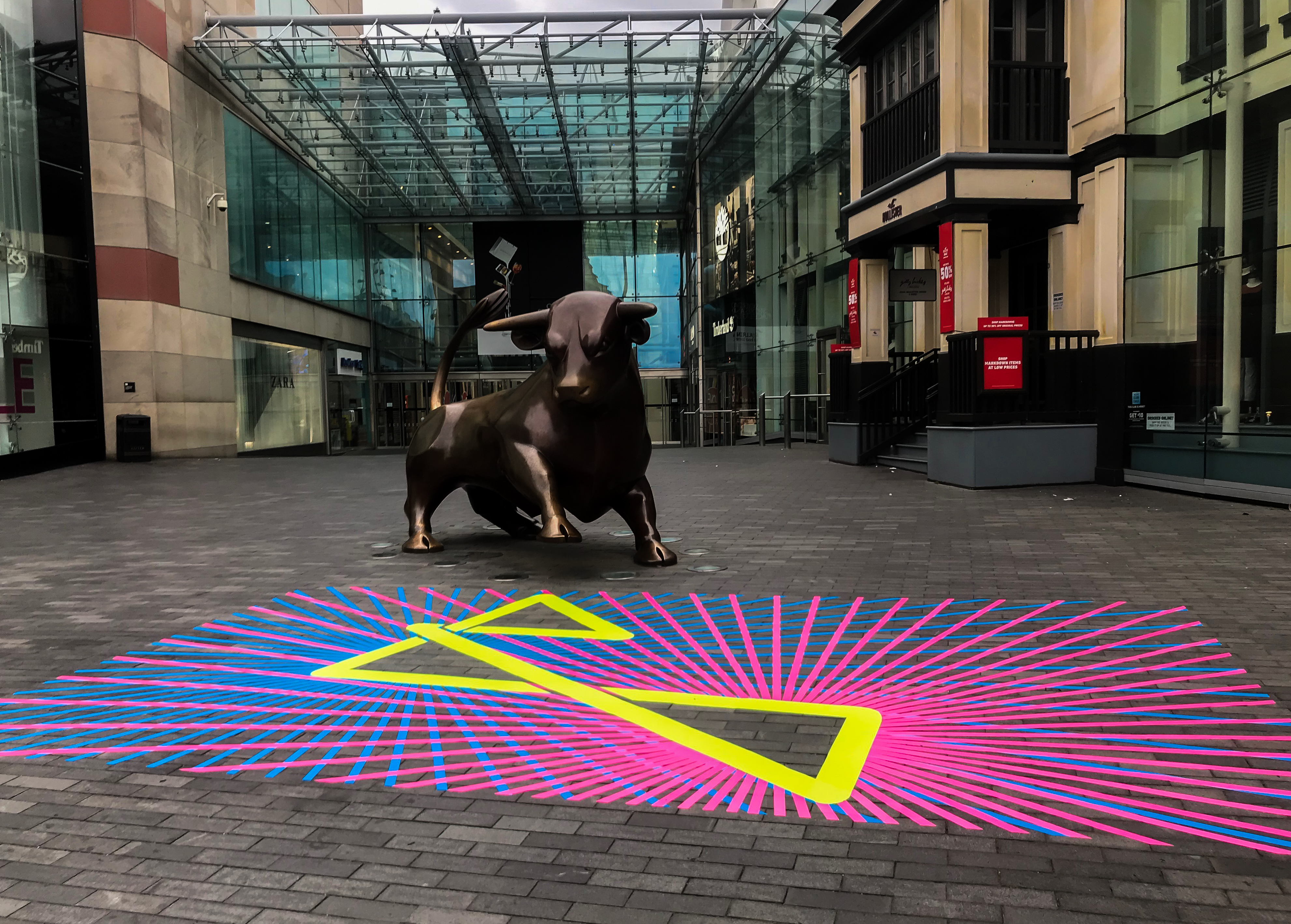 Birmingham 2022 ~Tape Art - Bullring Birmingham.jpg